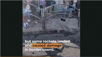 Gempuran Roket ke Israel dari Lebanon dan Jalur Gaza