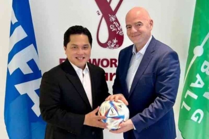 Nego Erick Thohir Berhasil, Indonesia Akhirnya Bebas dari Sanksi Berat FIFA