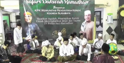 Kegiatan Nuzulul Quran: Safari Dakwah Ramadhan KPK Korda Surabaya