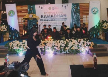 UKM Bela Diri IAI Syarifuddin Meriahkan Malam Penutupan Campus Expo Ramadhan 2023