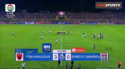 Laga Pamungkas BRI Liga 1: PSM Resmikan Juara BRI Liga 1 Usai Kalahkan Borneo FC 3-0