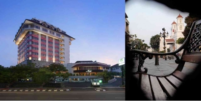 Menikmati Keindahan Arsitektur Kolonial Kota Lama Semarang dari Hotel Santika Premiere