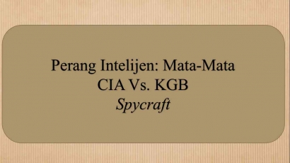 Intelijen dan Jebakan Seks CIA vs KGB