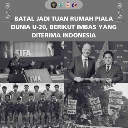 Batal Jadi Tuan Rumah Piala Dunia U-20, Berikut Imbas yang Diterima Indonesia