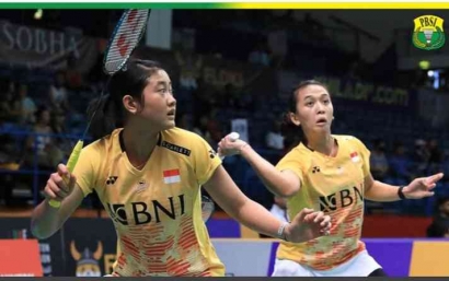 Taklukan Unggulan ke Tiga, Ganda Putri Indonesia ke Perempatfinal Badminton Asia Championships 2023