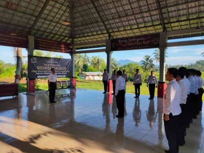 Lapas Terbuka Lombok Tengah Gelar Apel Perdana Setelah Cuti Bersama Idul Fitri