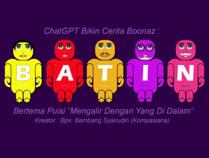 ChatGPT: Boonaz "Batin", Puisi "Mengalir Dengan yang di Dalam"