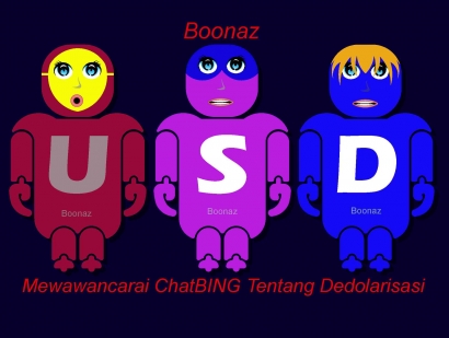 Boonaz "USD" Mewawancarai ChatBING tentang Dedolarisasi