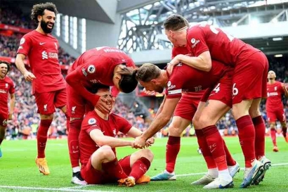 Dramatis, Liverpool Menjamu Spurs dan Banjir Goal