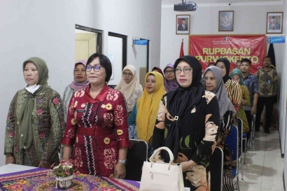 Kepala Rupbasan Ajak Seluruh Pegawai dan Dharma Wanita Kumpul Bersama Ikuti Syukuran Hari Bakti PAS ke-59