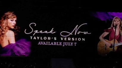 Taylor Swift Resmi Umumkan Album Rekaman Ulang Miliknya "Speak Now (Taylor's Version)