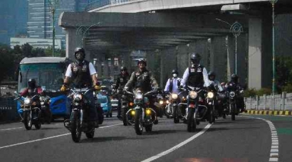 Tingkatkan Ukhuwah dan Wawasan Sejarah, Lebaran Ride RoRI Jakarta Tarik Perhatian Kadisbud DKI Jakarta