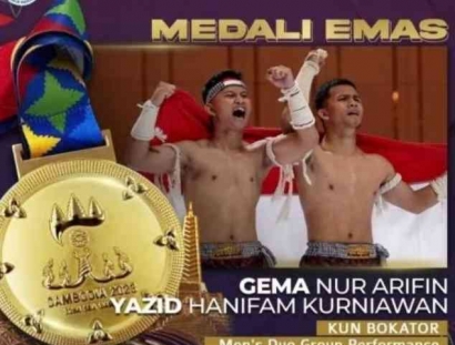 Tambah 4 Emas Indonesia Naik Peringkat Kedua SEA Games