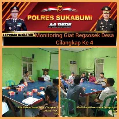 Kegiatan Forum Konsultasi Publik Pendaftaran Awal Regsosek Desa Cilangkap Kecamatan Lengkong Kabupaten Sukabumi