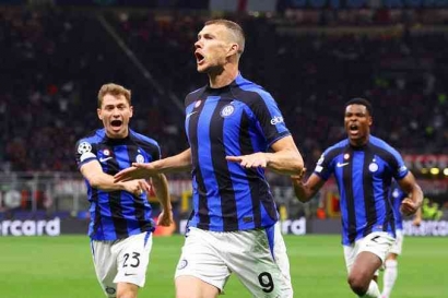 Kalahkan AC Milan 2-0, Satu Langkah Inter sudah di Babak Final Liga Champions