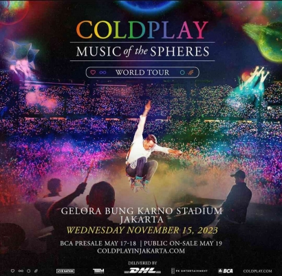 Konser Pertama Kali di Indonesia, Begini Tips Menang War Tiket Coldplay