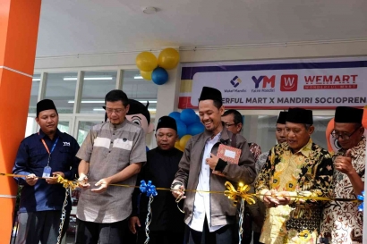 Wakaf Mandiri Soft Launching Mandiri Sociopreneur Center X Wonderful Mart