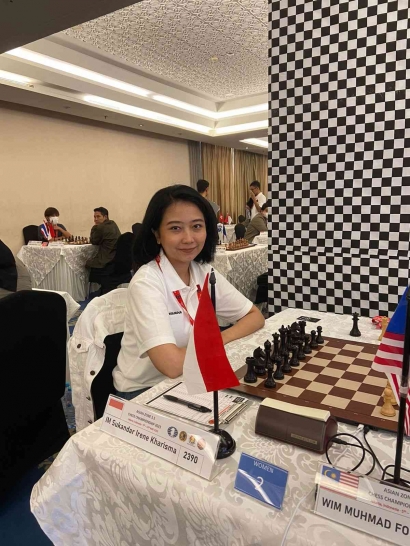 Dua Pecatur Putri Indonesia Masih Bertahan di 10 Besar Zone 3.3 Zonal Chess Championships 2023