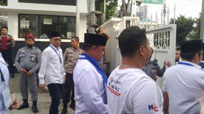 Berita Viral: H2C Konvoi ke KPU, Bacaleg Perindo Gagal Daftar ke KPU DKI Jakarta karena Telat 10 Menit