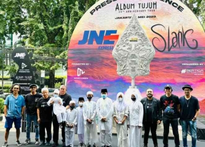Slank bersama JNE Siap Persembahkan Penampilan Memorable dengan Tur Album Tujuh di 7 Kota