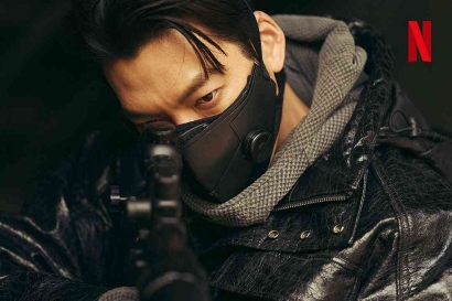 Super Keren! Kim Woo Bin Jadi Kurir Legendaris di Drama Korea Black Knight