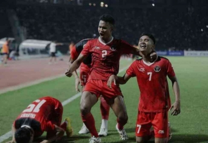 Indonesia Dapat Medali Emas Sepakbola SEA Games 2023
