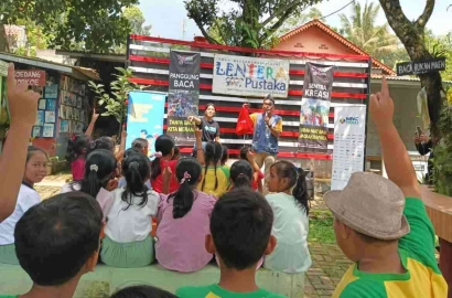 MNC Peduli dan RCTI Peringati Hari Buku Nasional di Taman Bacaan Lentera Pustaka Bogor