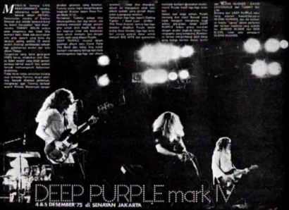 Mengenang Perjalanan dari Yogyakarta Menonton Konser Deep Purple di Senayan Jakarta Tahun 1975
