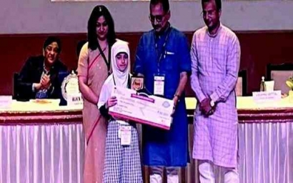 Affifa Batool dari Srinagar Meraih Peringkat Pertama di All-India Orange Global Olympiad