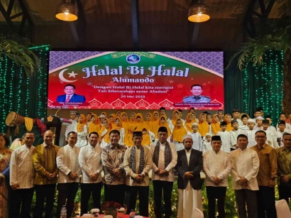 Gubernur Sulut Olly Dondokambey Hadiri Halal Bihalal Alumando di Jakarta