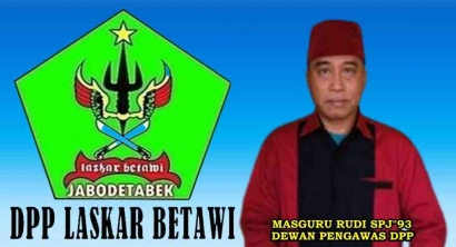 Masguru Rudi SPJ93 Kibarkan Bendera Laskar Betawi