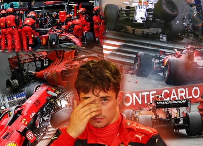 F1 2023, Leclerc dan Nasib Buruk di Kandang Sendiri GP Monako