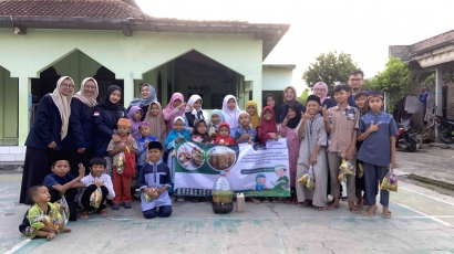 Mahasiswa PPG Biologi Universitas PGRI Semarang Melakukan Edukasi Peduli Lingkungan Sejak Dini