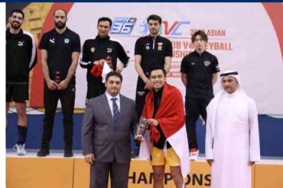 Bhayangkara Presisi Juara 2 Kejuaraan Bola Voli Antarklub Asia di Bahrain
