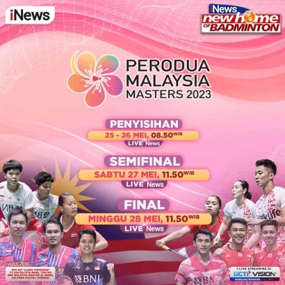 Jadwal Pertandingan 16 Besar Malaysia Master 2023: Minions Bersua Wakil Jepang
