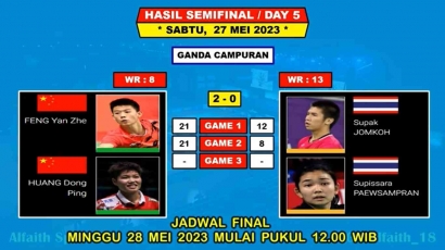 Hasil Semi-Final Malaysia Master 2023: Adinata Cedera, Gregoria Wakili Indonesia di Final