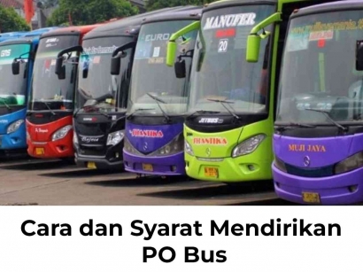 Cara dan Syarat Mendirikan PO Bus
