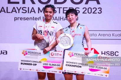 Gregoria Mariska Tunjung Runner-up Perodua Malaysia Masters 2023