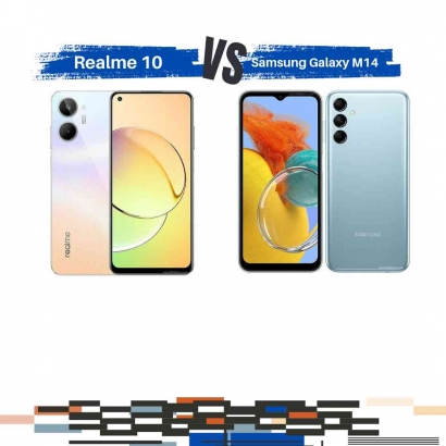 Melakukan Perbandingan Spesifikasi dan Skor AnTuTu Samsung Galaxy M14 vs Realme 10