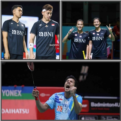 Fajar/Rian, Ana/Tiwi, dan Chico Rugi Dua Kali Usai Jalani Malaysia Masters 2023
