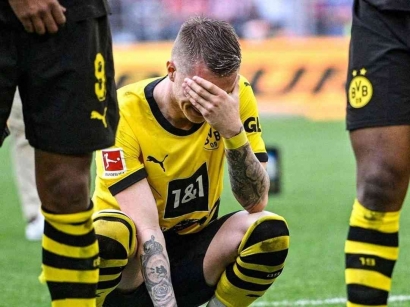 Gagal Juara Liga, Dortmund Kalah Dramatis