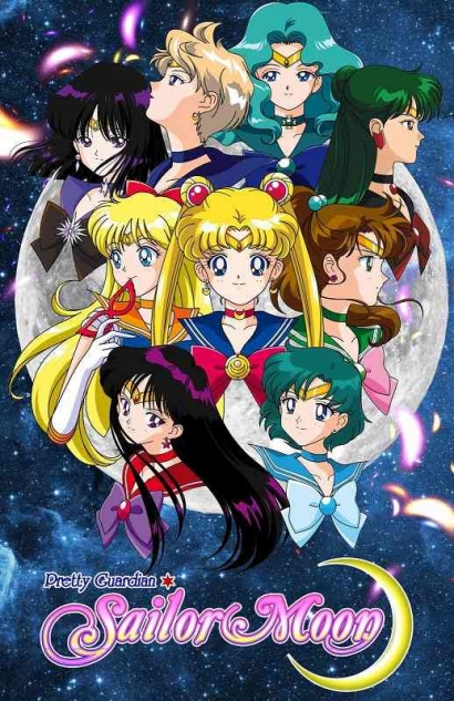 Sailor Moon, Pahlawan Remaja Jepang Era 90-an