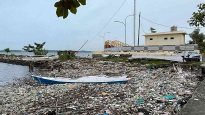 Pantai Tanggul Cempae Disoroti Penuh dengan Sampah