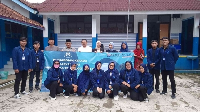 PKM Mahasiswa Universitas Teknologi Digital Bandung di SMPN 2 Saguling Telah Usai Dilaksanakan
