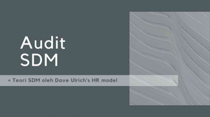 Audit SDM dan Teori SDM oleh David Ulrich's HR