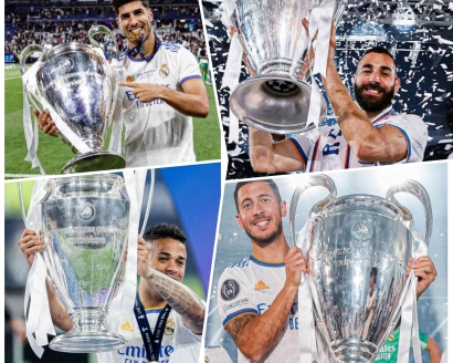 Real Madrid Resmi Memutuskan Kontrak dengan Empat Pemainnya