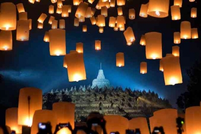 Festival Lampion Hari Waisak Borobudur, Magnet Wisata Memukau