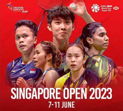 Jadwal Singapura Open 2023: 6 Wakil Indonesia Siap Bertarung