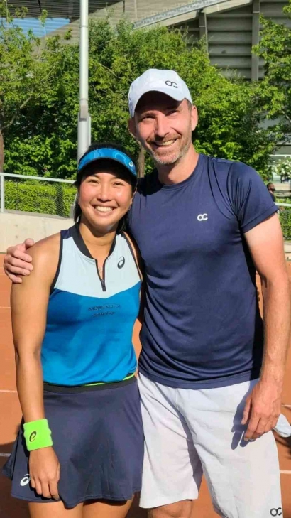 Aldila Sutjiadi Susul Miyu Kato ke Semifinal Grand Slam French Open