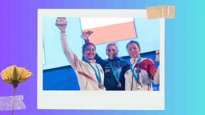 Desak Made Rita Kusuma Dewi, Raih Medali Perak di Ajang IFSC Climbing World Cup